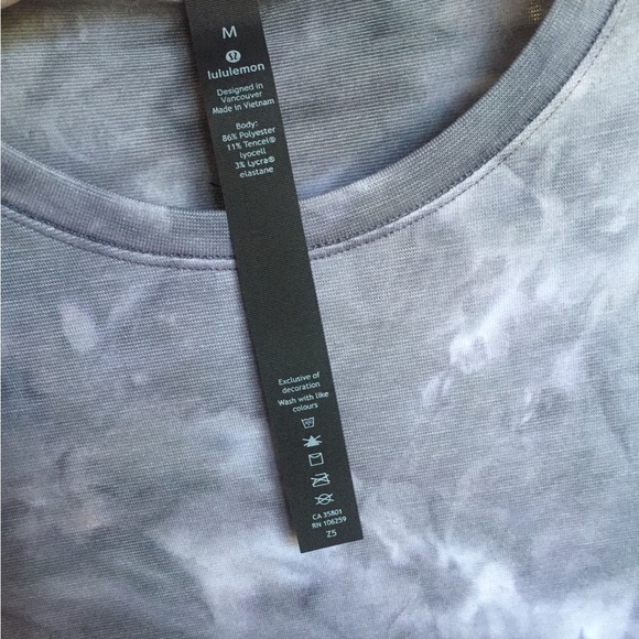 🆕 LULULEMON  “Always Agile” SS Top Med - Picture 4 of 11